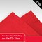 Solid Red Color Flag 3x5 Ft 3-Pack Printed 150D Polyester By G128